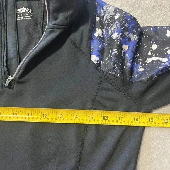 Running Room Athletic Running 1/4 Zip Pullover Jacket - Picture 11 of 14